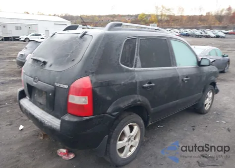2007 Hyundai Tucson Gls from USA, damaged, VIN KM8JM12B97U649811